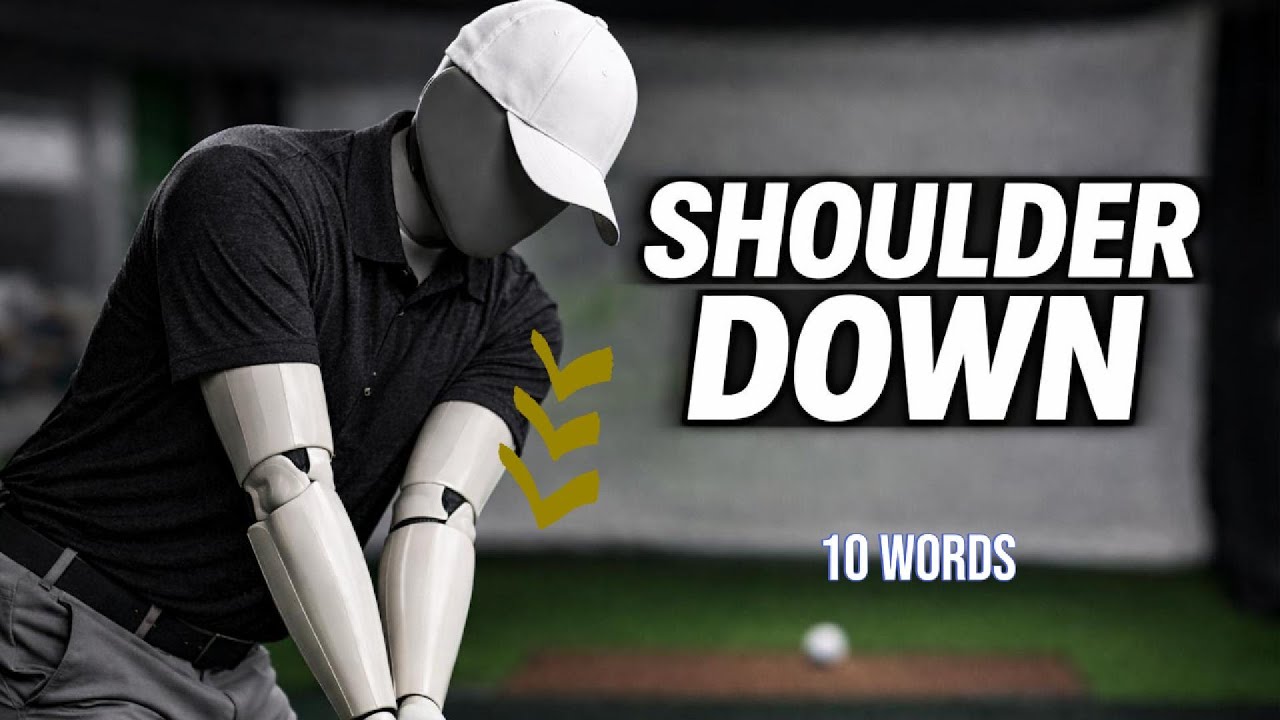 Shoulder Down | The Key to Rotation, Depth & Solid Contact ⛳️