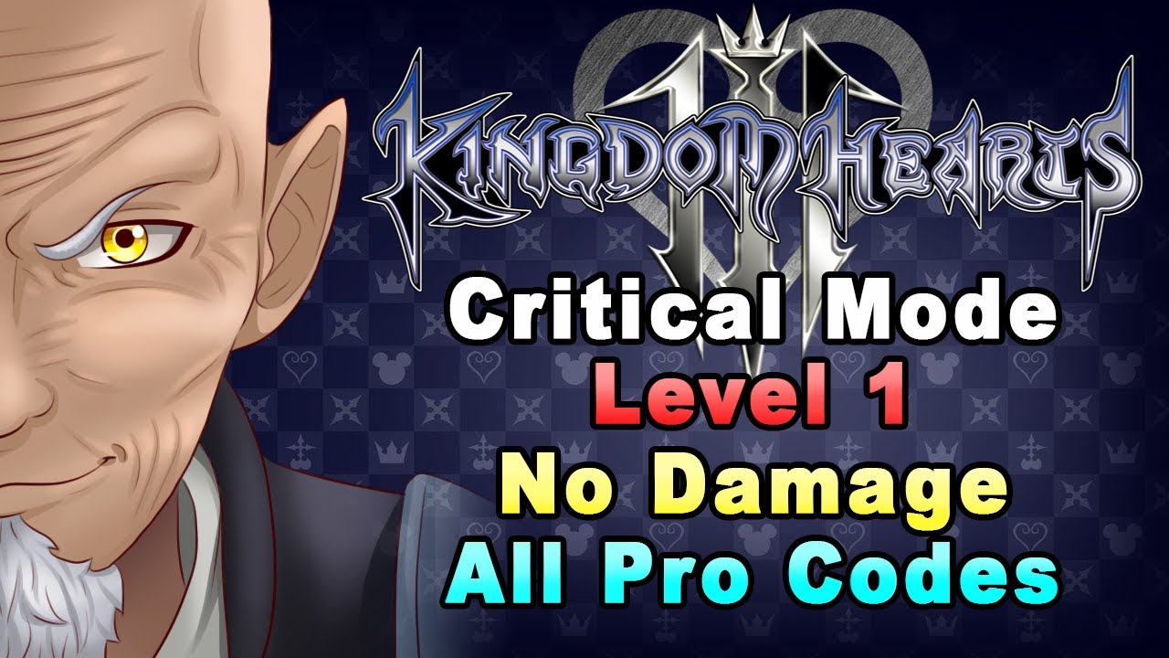 Kingdom Hearts III - Master Xehanort No Damage (LV1 Critical Mode/All Pro Codes/Heavy Restrictions)