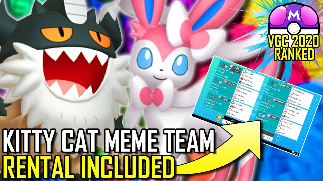 FINALIST CAT MEME TEAM | VGC 2020 | Pok&eacute;mon Sword & Shield - Pok&eacute;sports