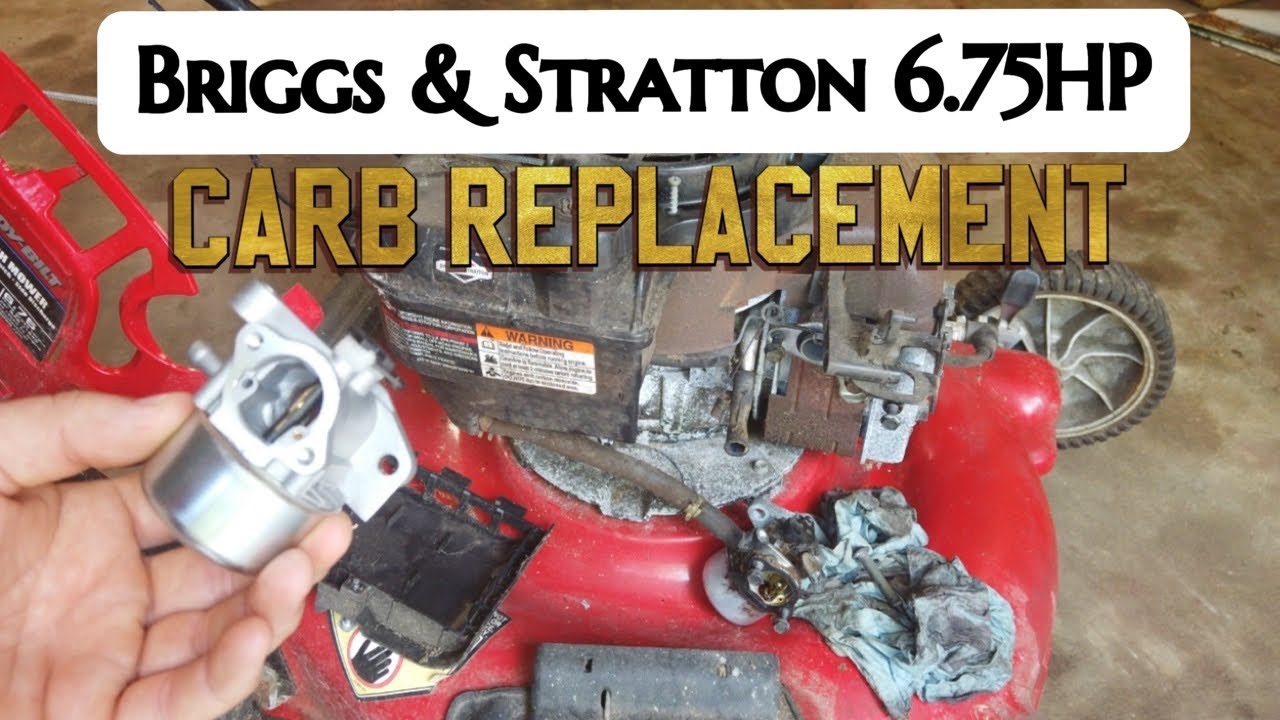 Briggs & Stratton 6.75 HP Carb