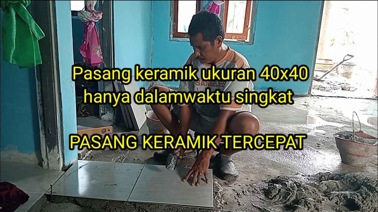 Dapat proyek keramik akhir tahun...
