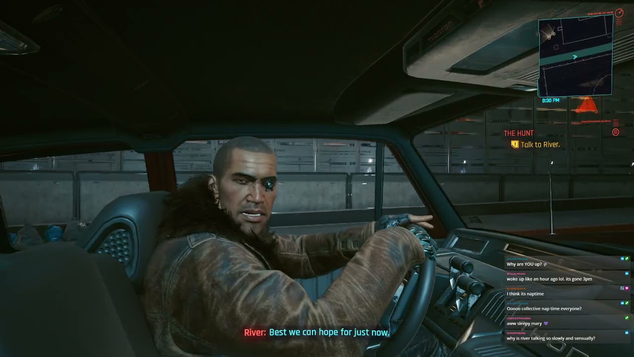 Twitch Cyberpunk 2077 #21 - River Ward mission (Bonus KOC gameplay)