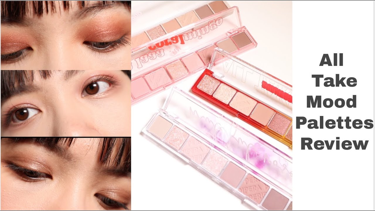 (Eng+Viet CC) Review and Comparison - Peripera All Take Mood Palettes| Which one is right for you?