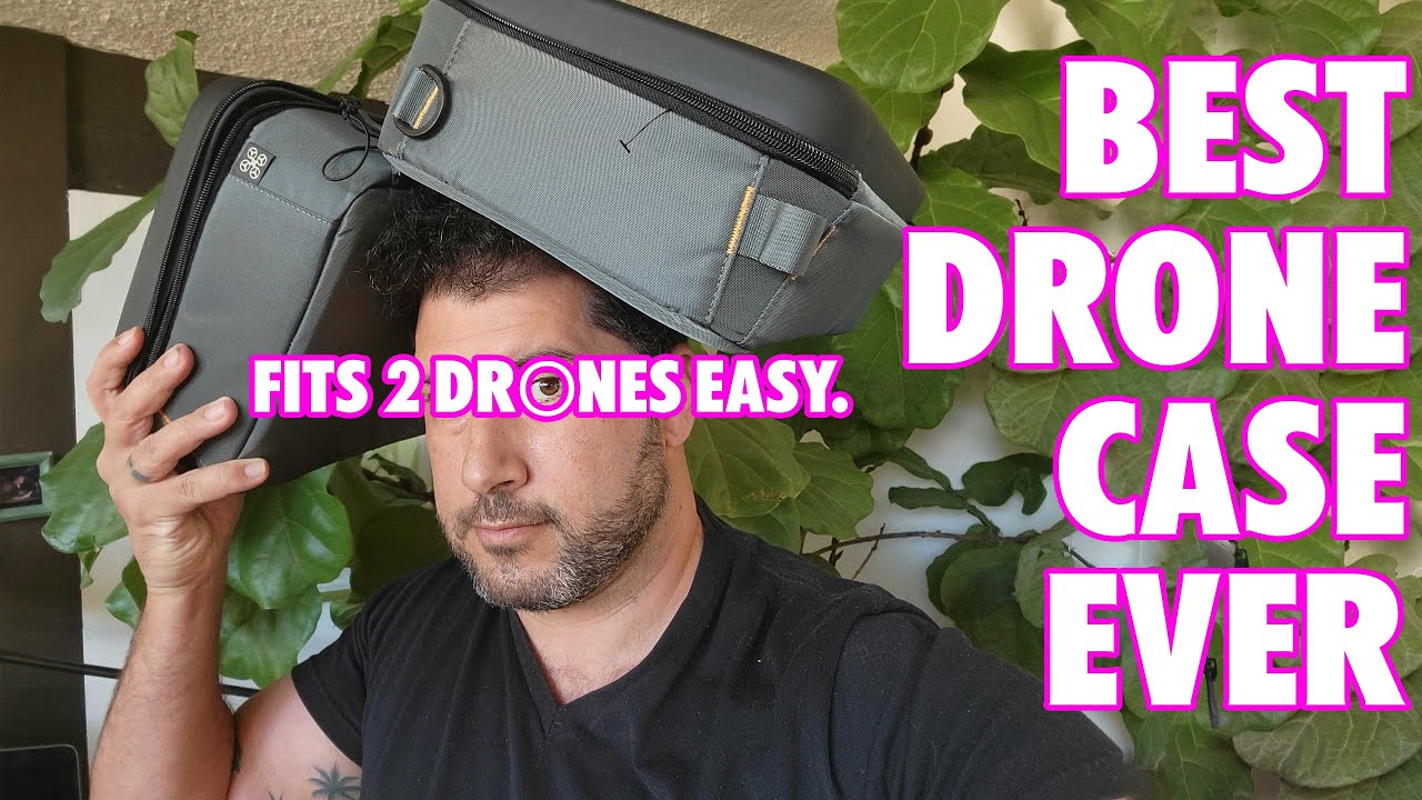 Best case or bag for your Drone - Lowepro Quad Guard - fits two DJI Drones (Mavic and FPV) perfect.