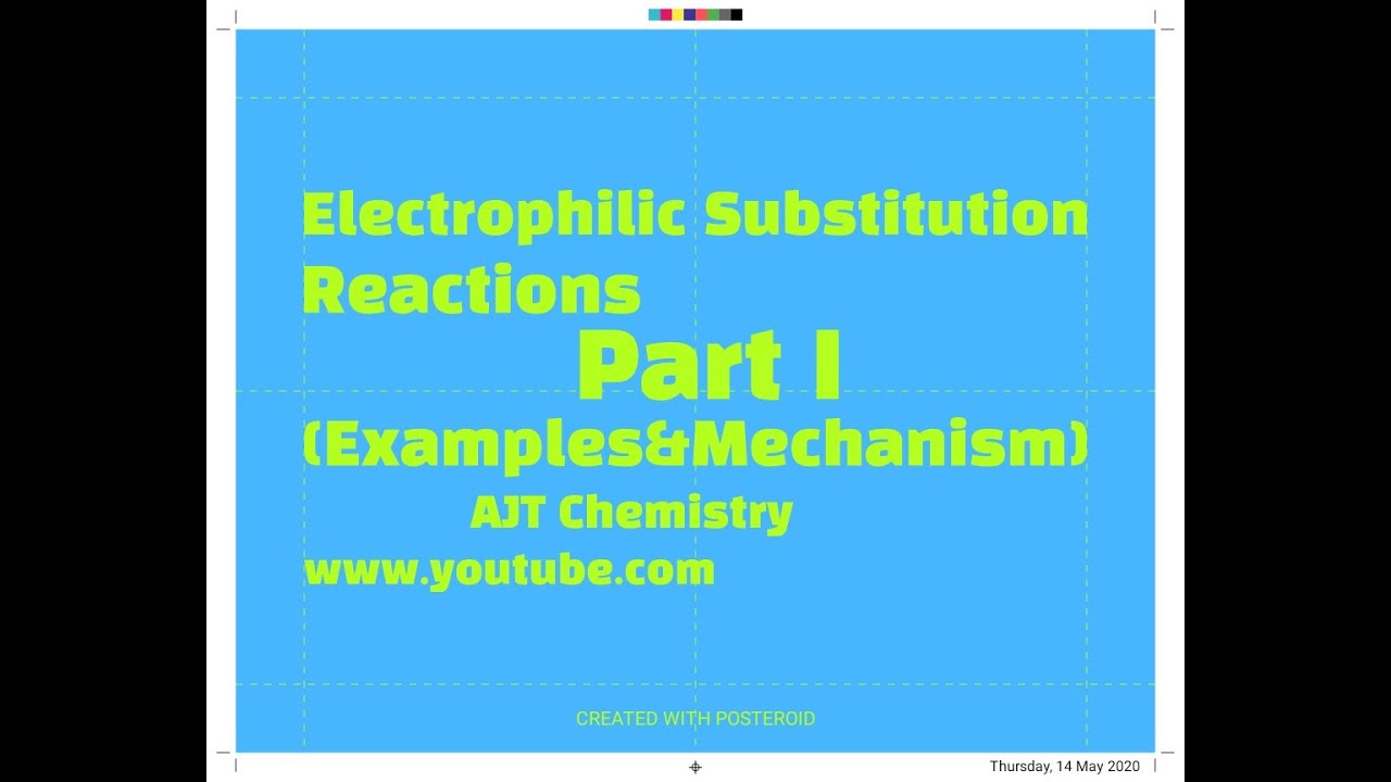 Electrophilic Substitution Reaction - Part I  (Examples & Mechanism) AJT Chemistry