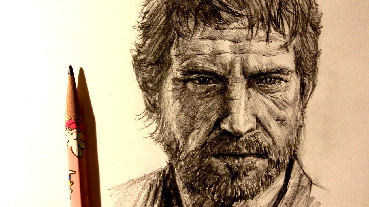 ASMR | Pencil Drawing 108 | Joel (Request)