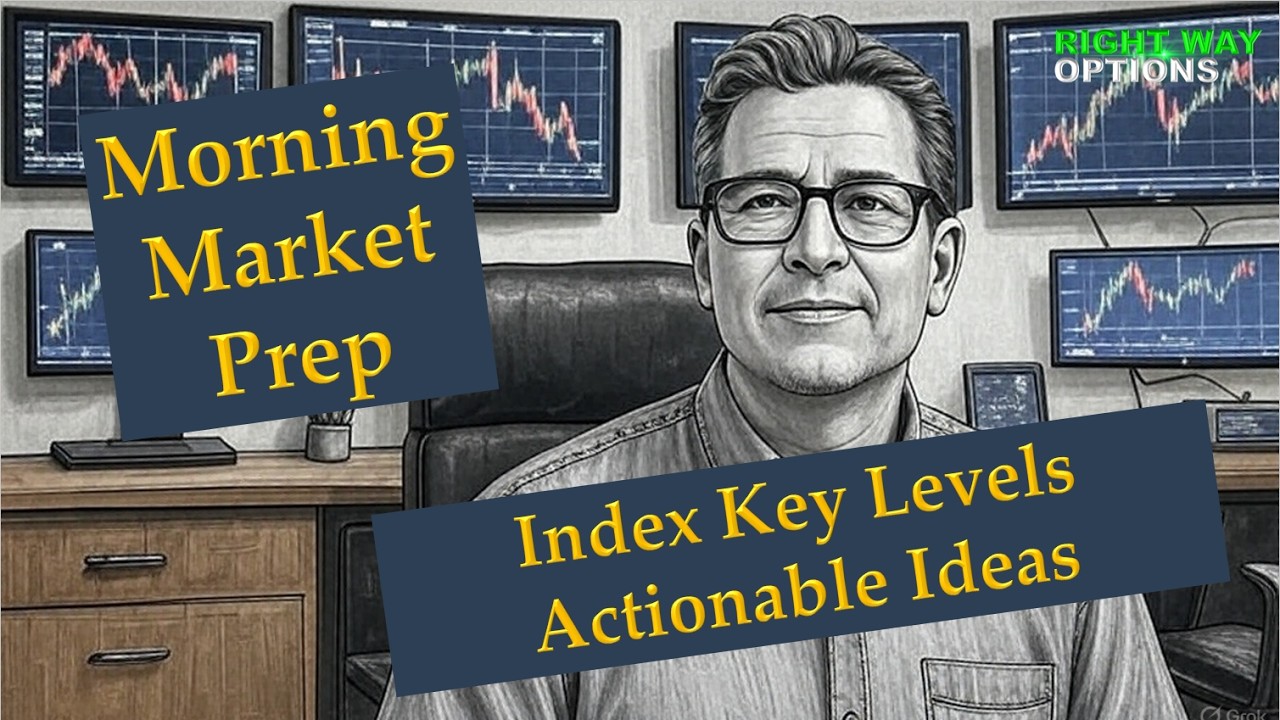 DIA, SPY, QQQ & IWM Key Levels | Actionable Ideas | Morning Prep 2-10-25
