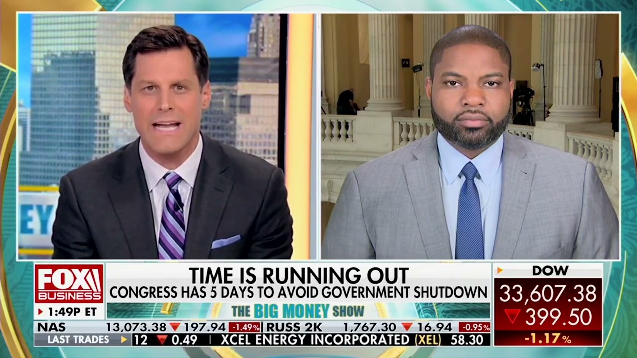 Rep. Donalds on Fox Business Network The Big Money Show 9.26.23