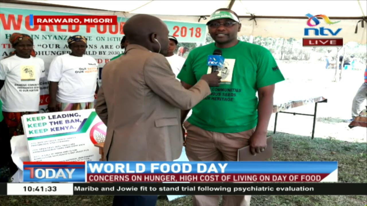 Migori farmers express their concerns of food security on World Food Day