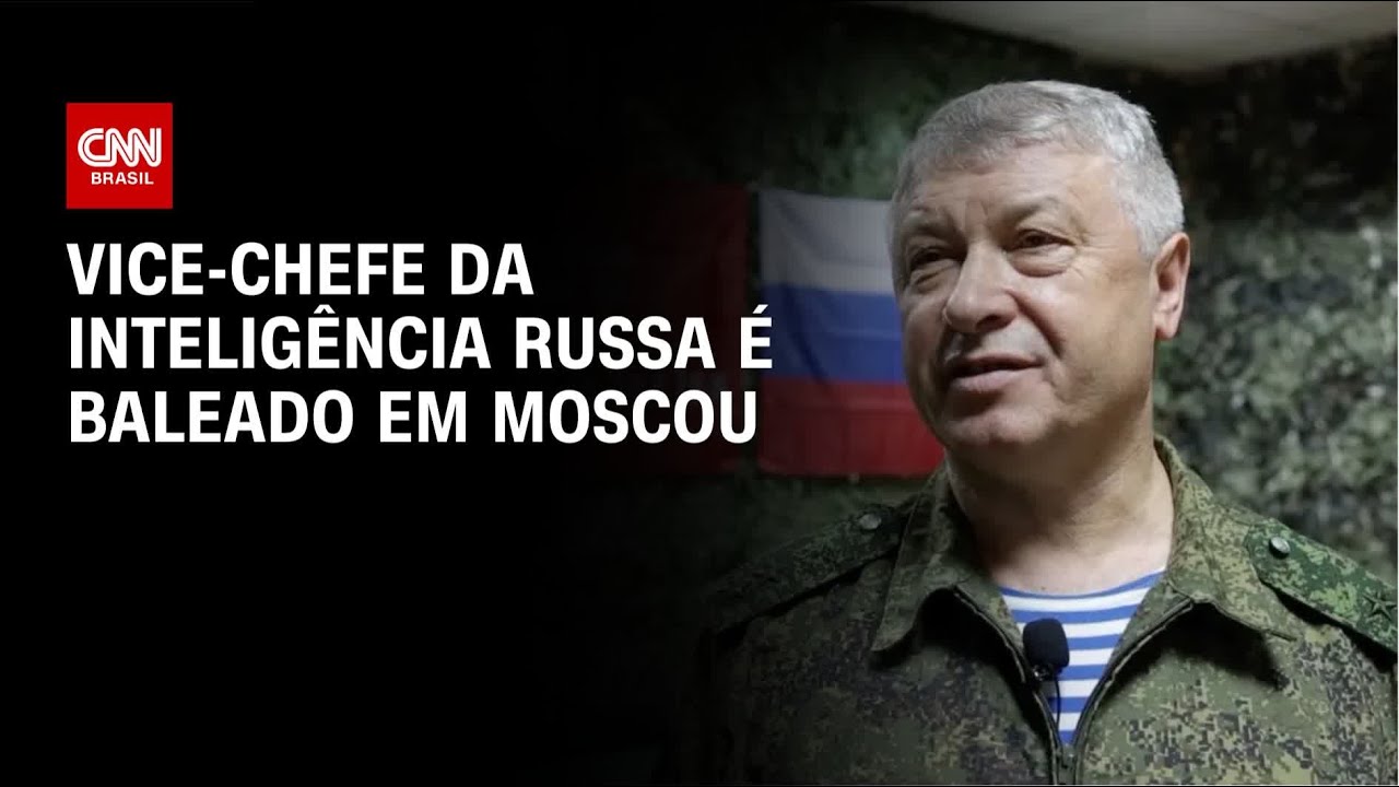 General russo é baleado e hospitalizado em Moscou | LIVE CNN