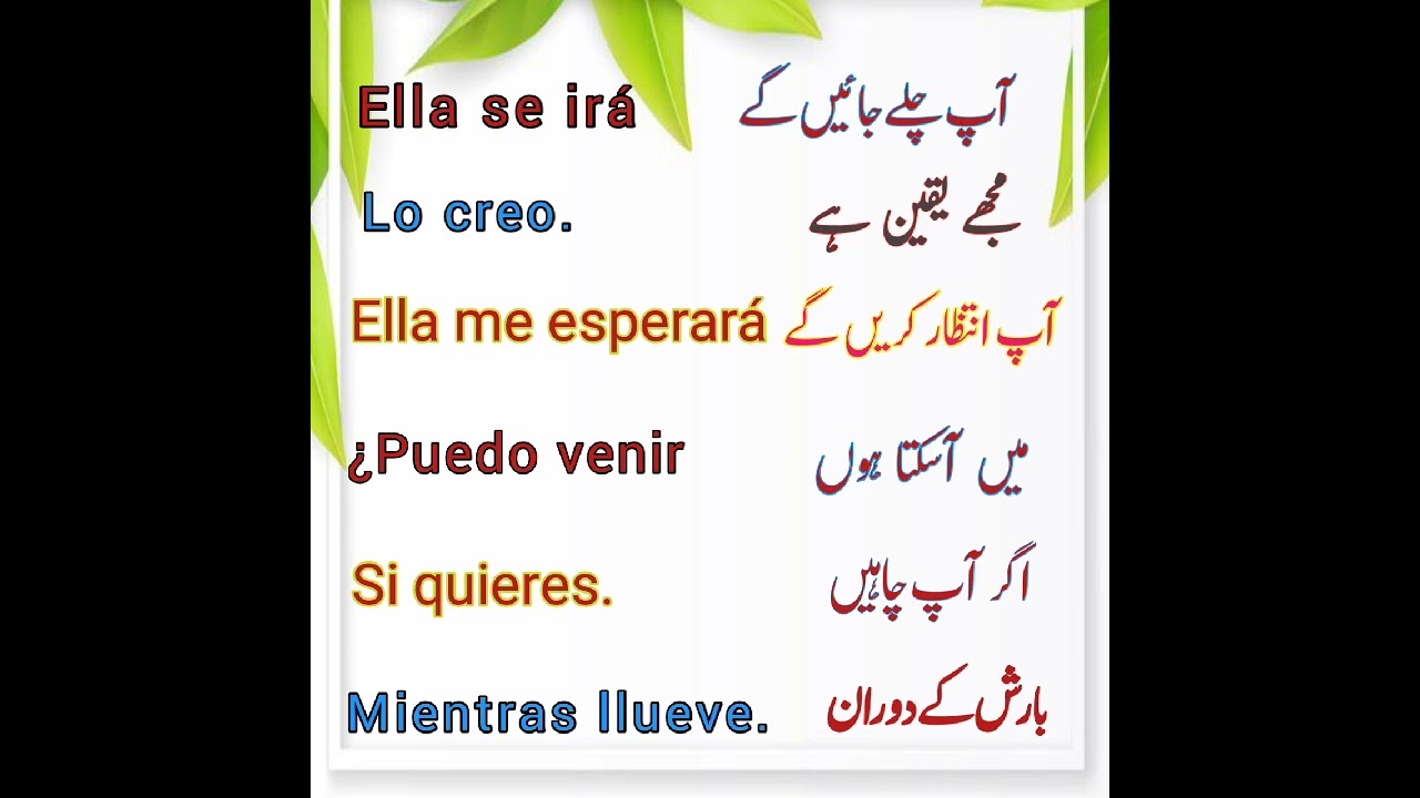 Learn Spanish Very Fast || Spanish Language Course || For all 🔥