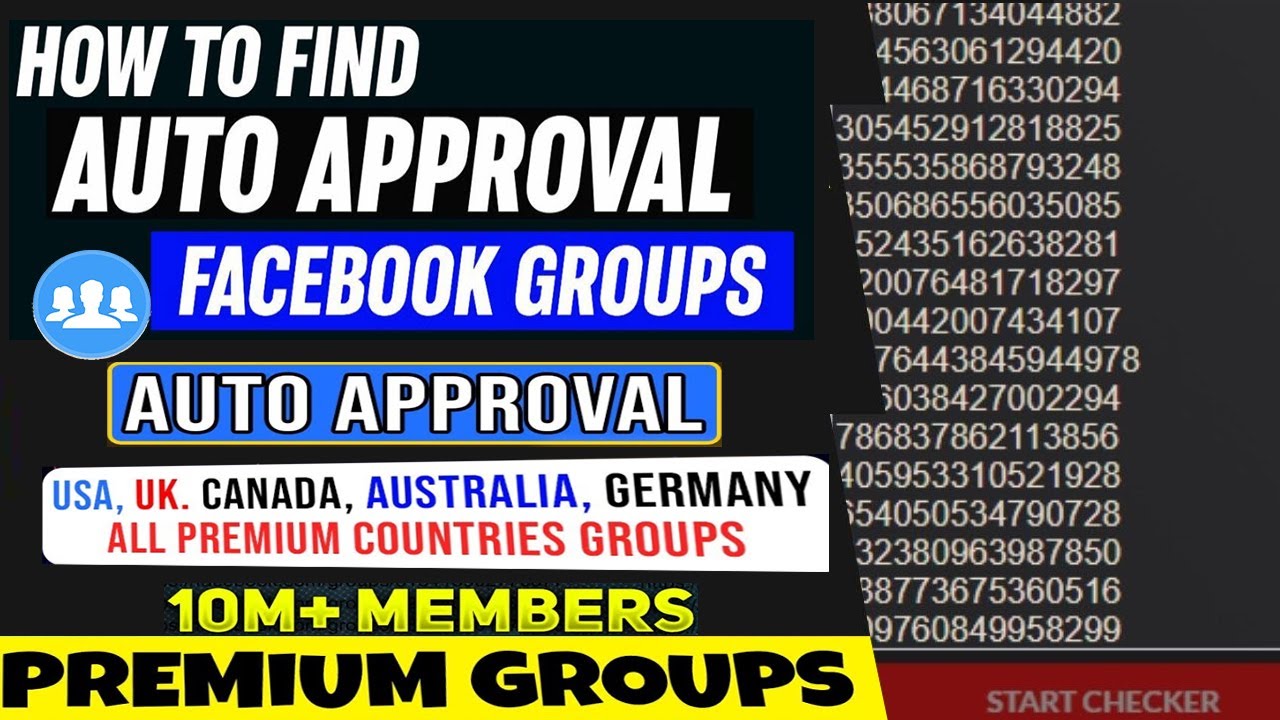 How to Find Facebook Auto Approval Groups 2026: Extract Group IDs From Any Post