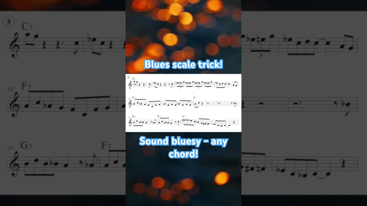 This Blues Scale Trick Makes ANY Chord Sound Bluesy