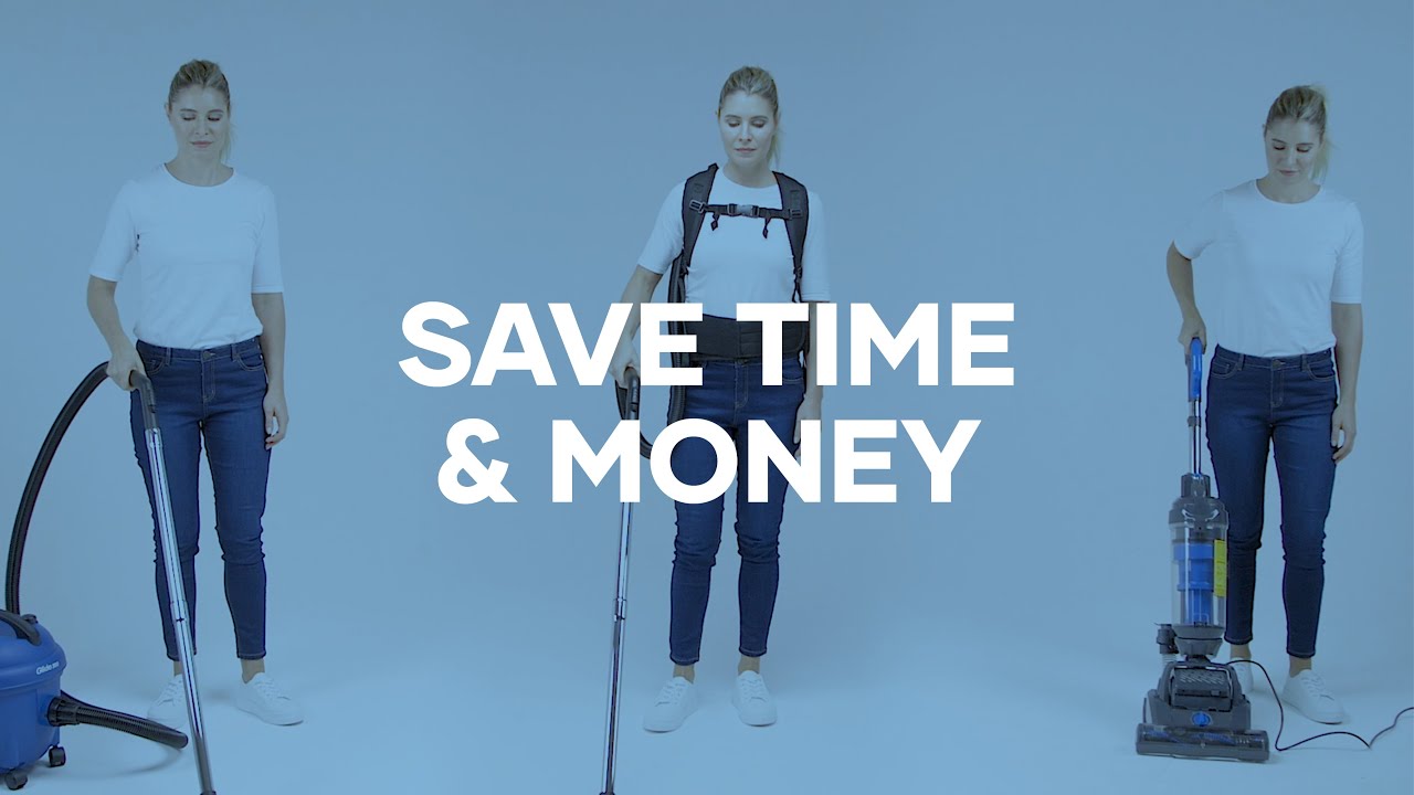 Save Time & Money - Backpack Vacuums | Pacvac Product Training Video