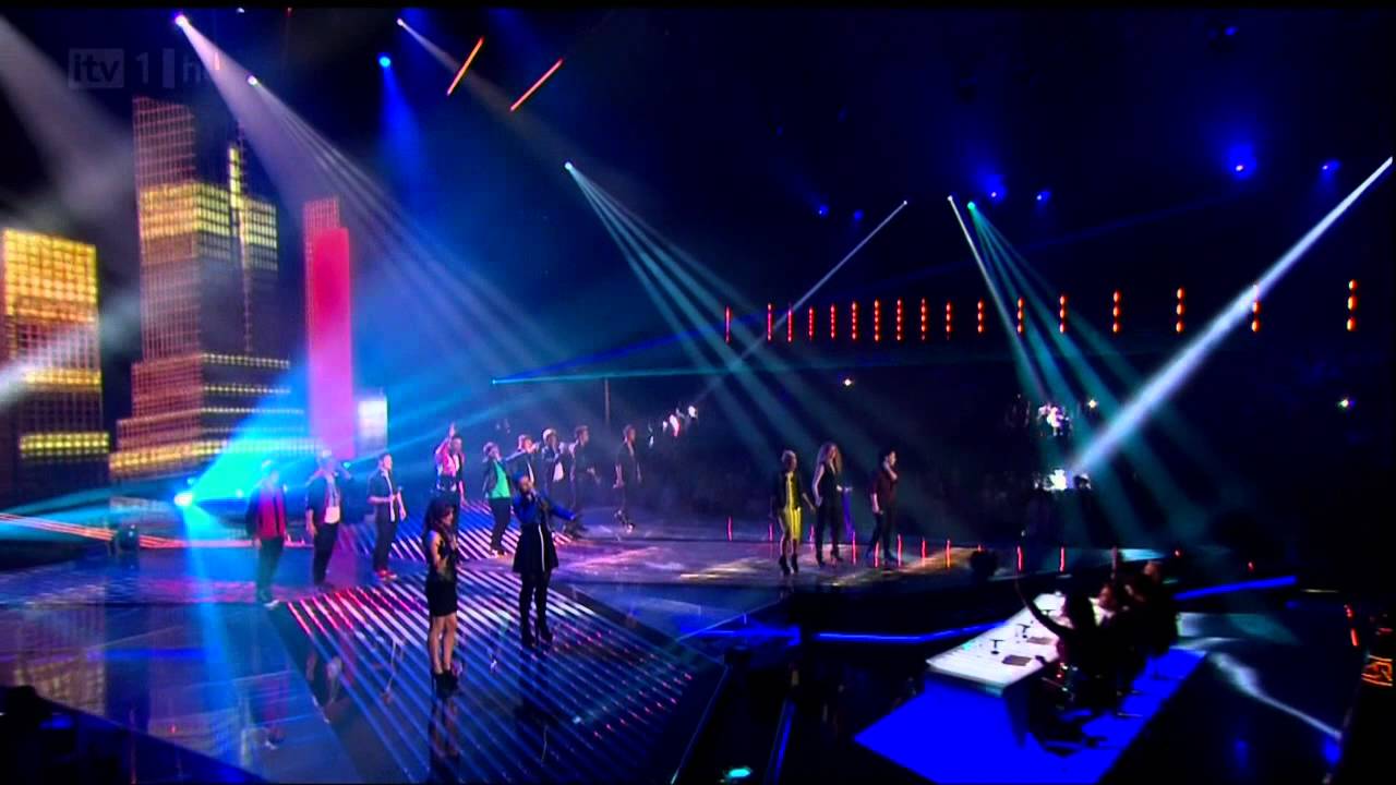 The Finalists sing a hits of the year medley - The Final - The X Factor UK 2012