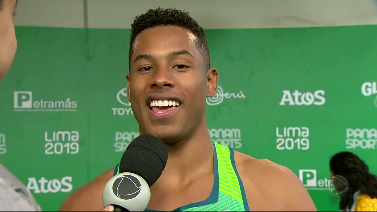 Vitória Rosa e Paulo André são medalhistas dos 100 m rasos em Lima