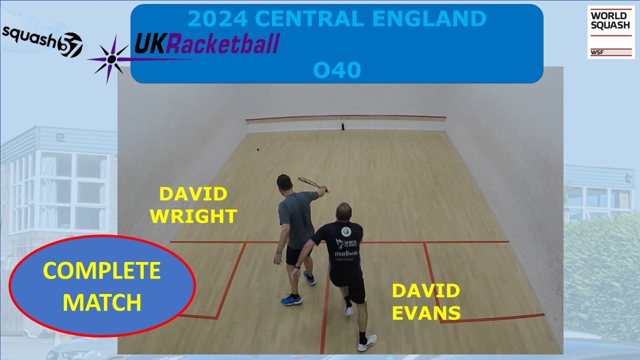CentralEng 2024 O40 -  DAVID WRIGHT v DAVID EVANS (Squash57)
