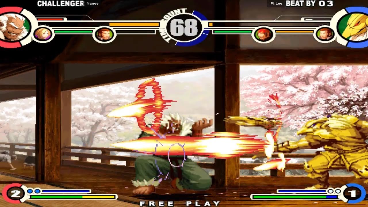 Fightcade 👊 The King Of Fighters XI 👊🏾 Nanee 🇰🇷 Vs PI.Lee 🇰🇷