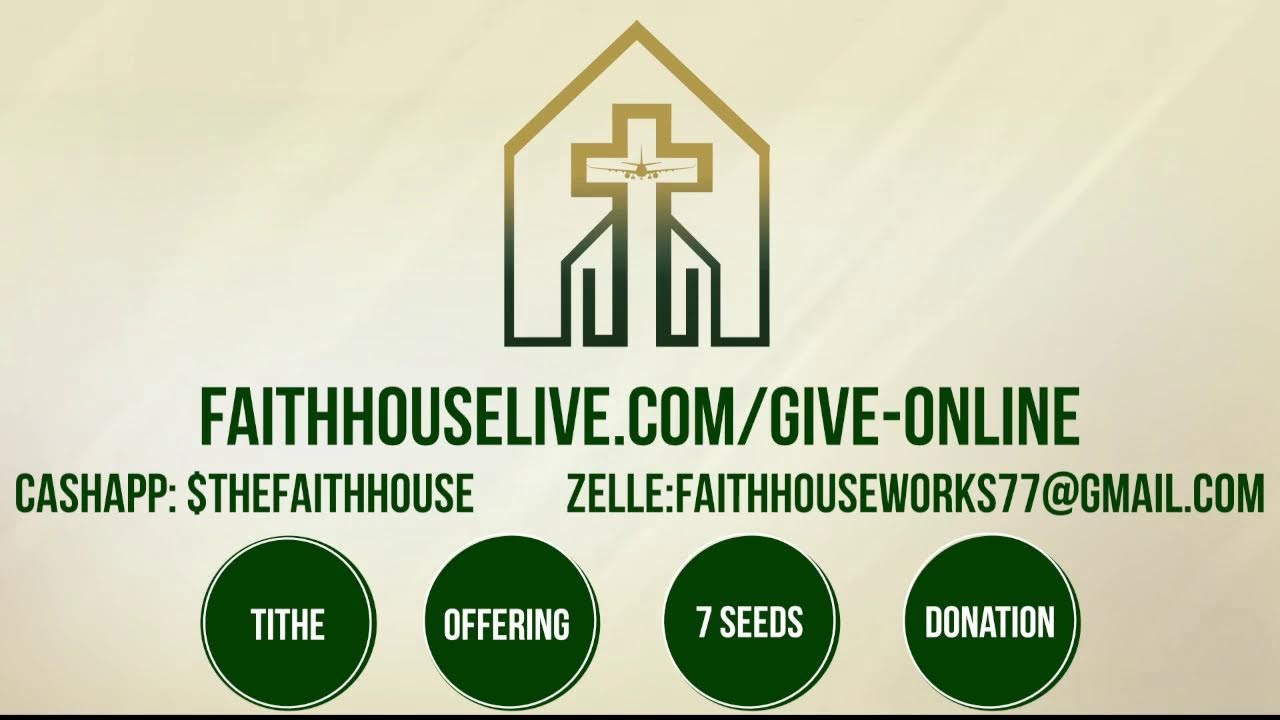 Faith House 02-22-2026 Letting Go so YOU can Grow Pastor Willie D. Brown(Philippians 3: 3-14)