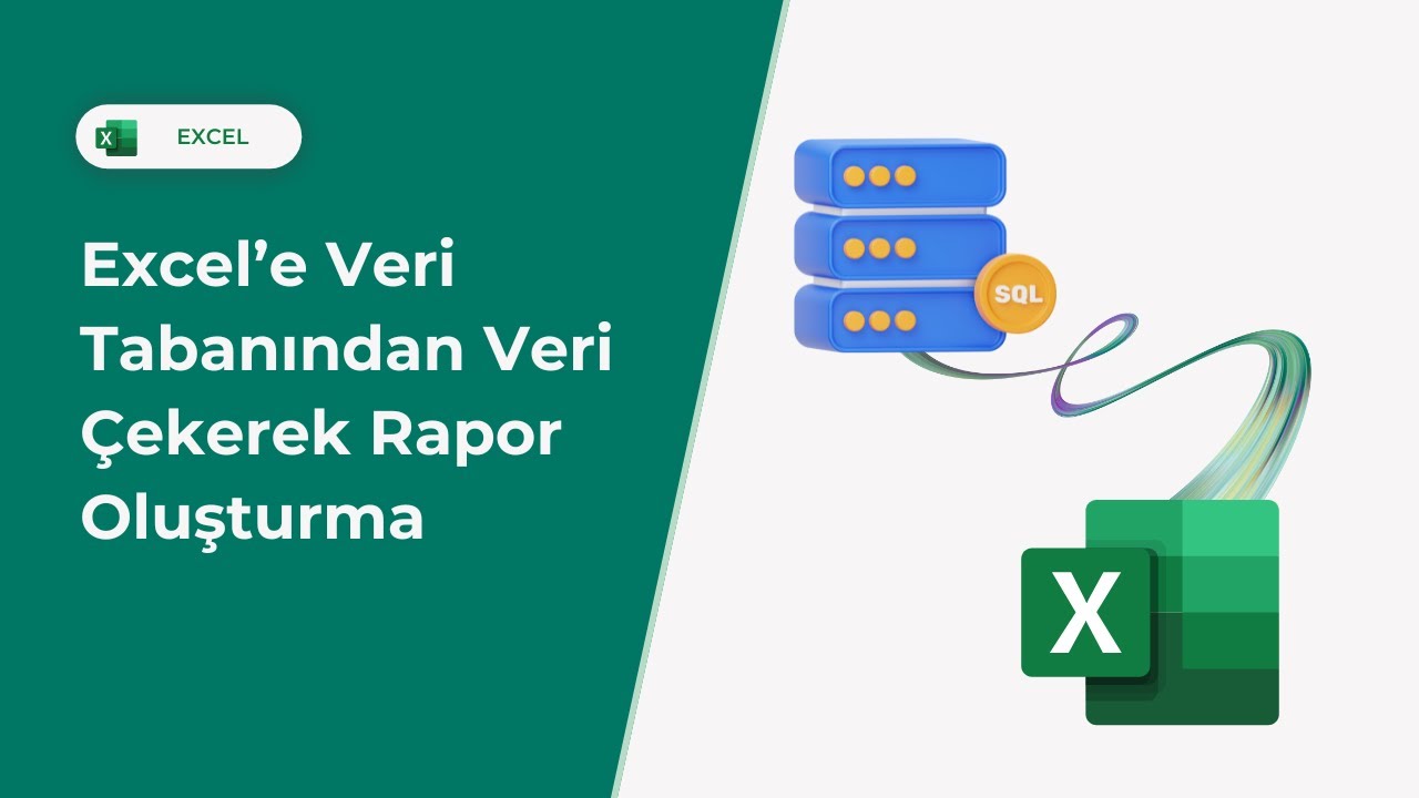 Excel'e Veri Tabanından Veri &Ccedil;ekerek Raporlar Oluşturma | Mihver Projesi