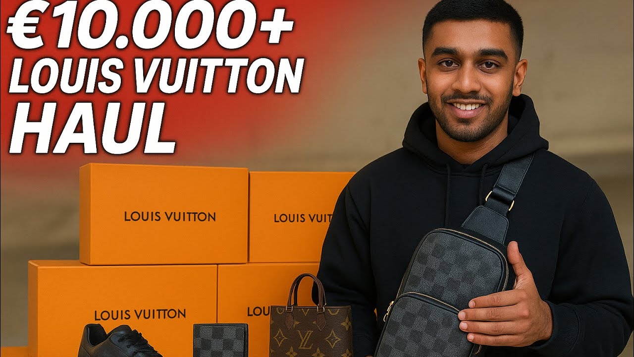 Louis Vuitton - Men’s Trio Pouch Unboxing | £10,000 Bag Collection