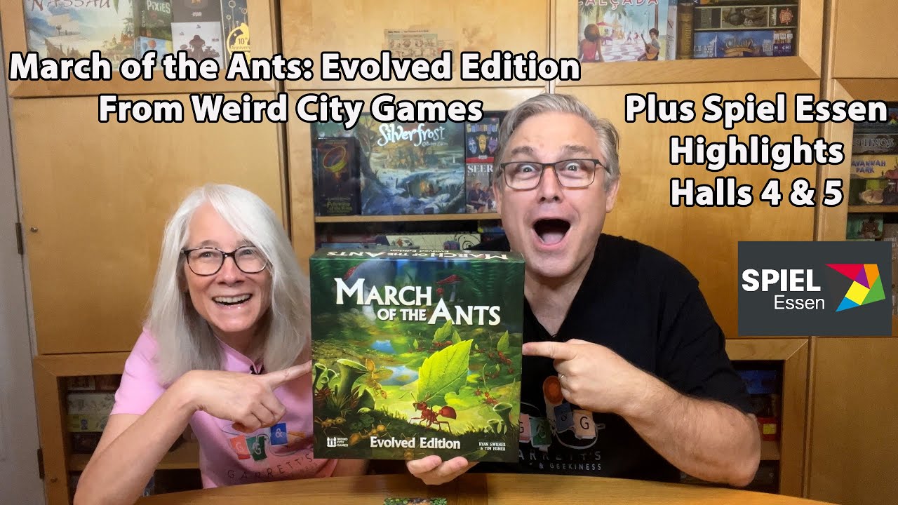 Garrett's Games публикует обзор игры March of the Ants: Evolved Edition и анонсирует её в залах 4...