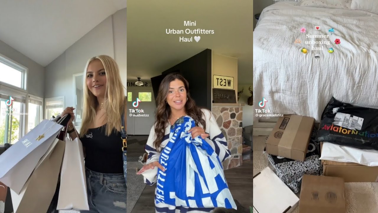 Shopping Haul Tiktok Compliation🛍💫 //part 3