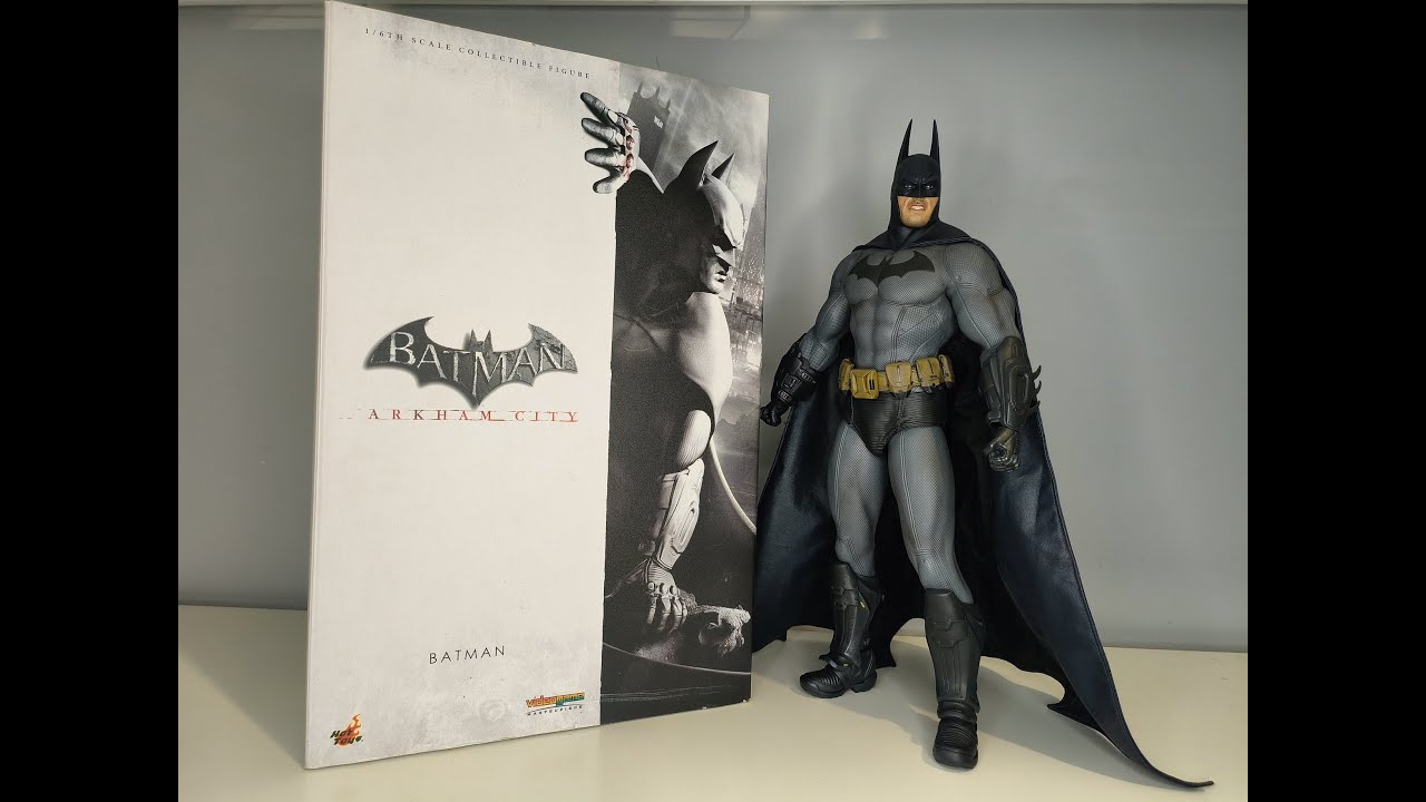 Batman Arkham City Hot Toys 1/6 scale Videogame review y Unboxing en Español