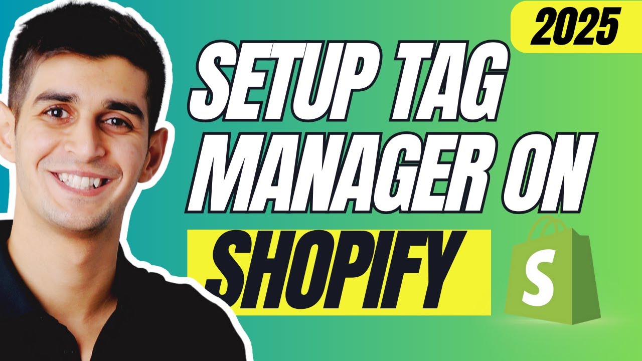 The EASIEST Way To Add Google Tag Manager To Your Shopify Store!