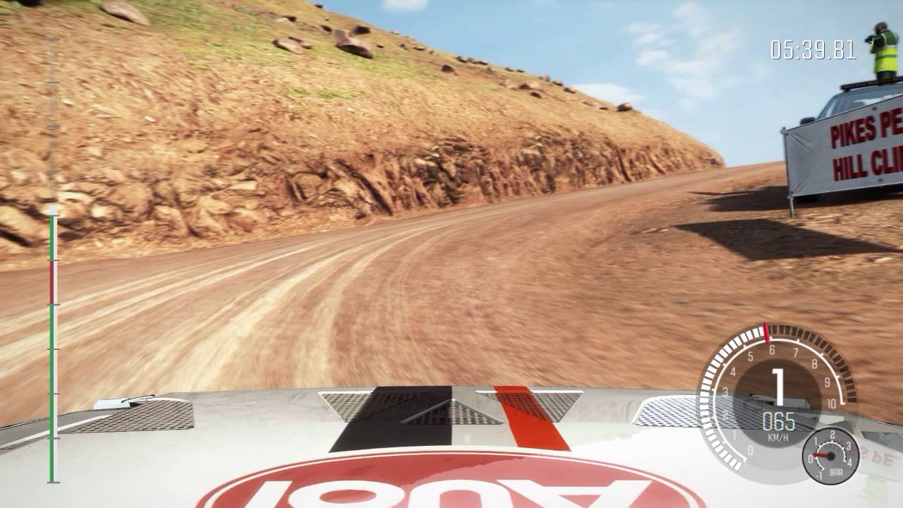 Dirt Rally Audi Quattro S1 @ Pikes Peak onboard 2016 07 24