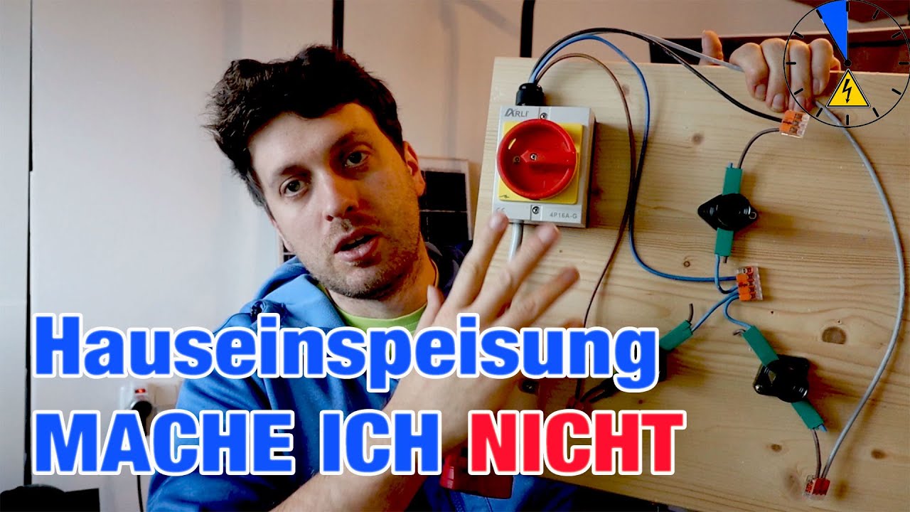 #25 Blackout - Warum ich nicht einspeise ins Hausnetz! Meine Gründe!