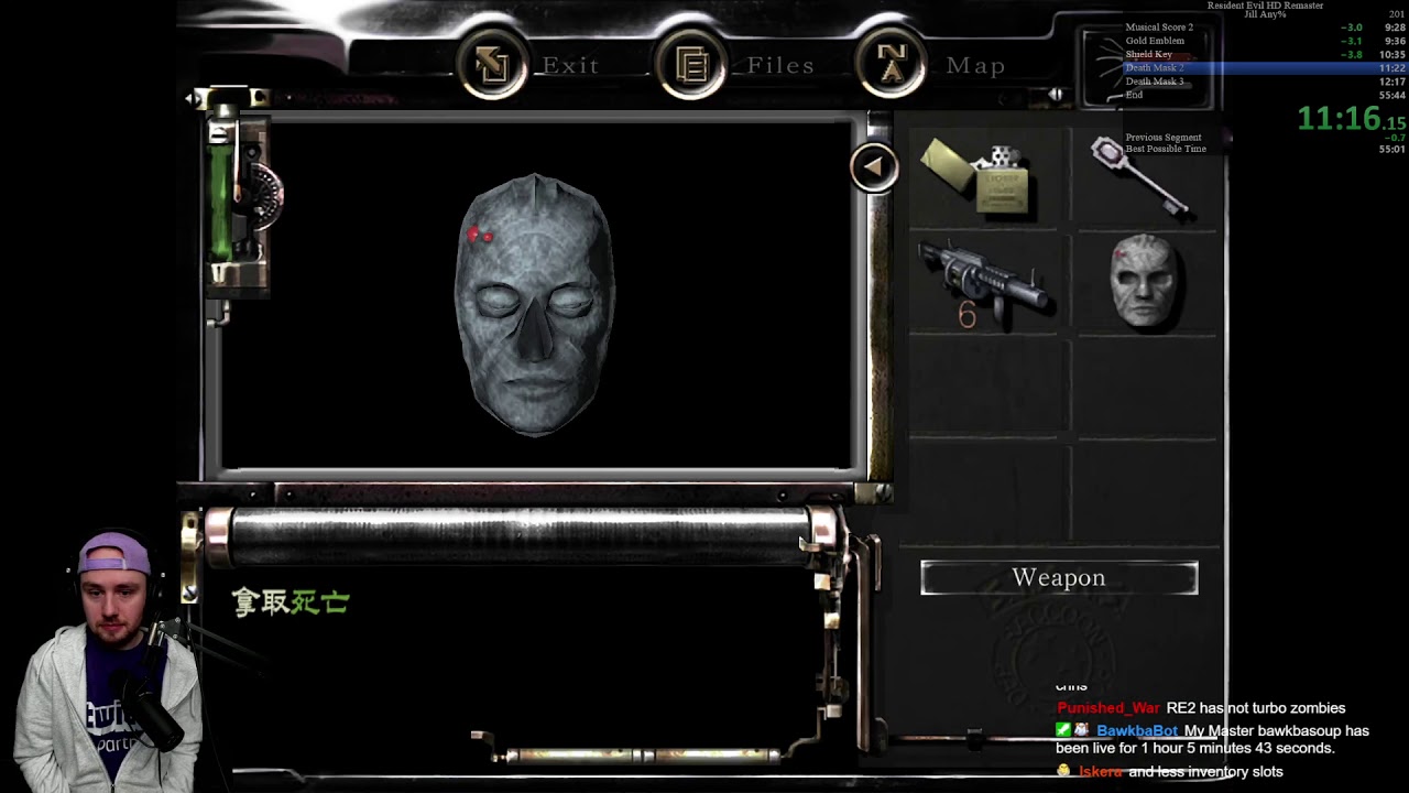 Resident Evil Remake - Jill Any% in 