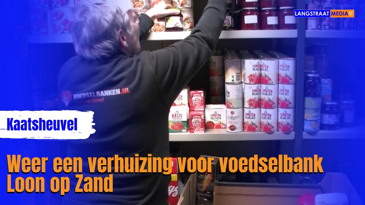 Weer een verhuizing voor voedselbank Loon op Zand