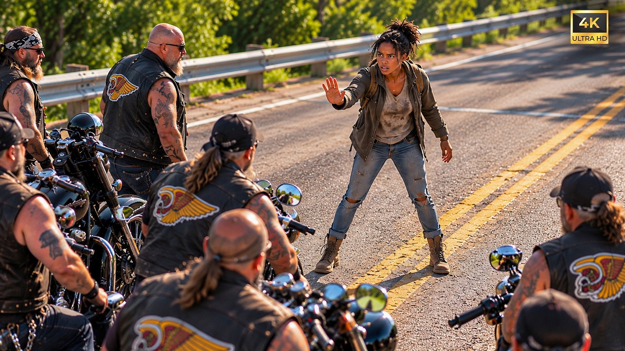&ldquo;Stop! You&rsquo;re Walking Into a Trap!&rdquo; &mdash; Homeless Girl Warned the Hells Angels | Full Movie