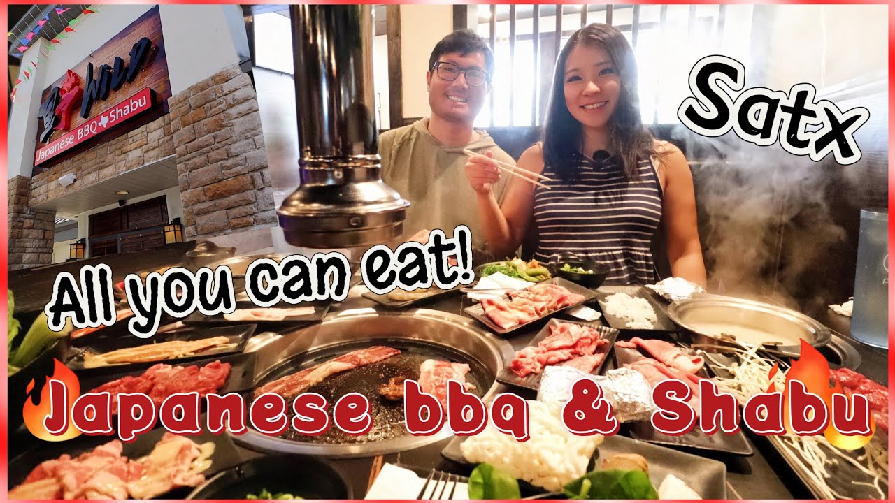 ALL YOU CAN EAT Japanese BBQ & Shabu San Antonio! Wild Japnese BBQ SHABU| SATX