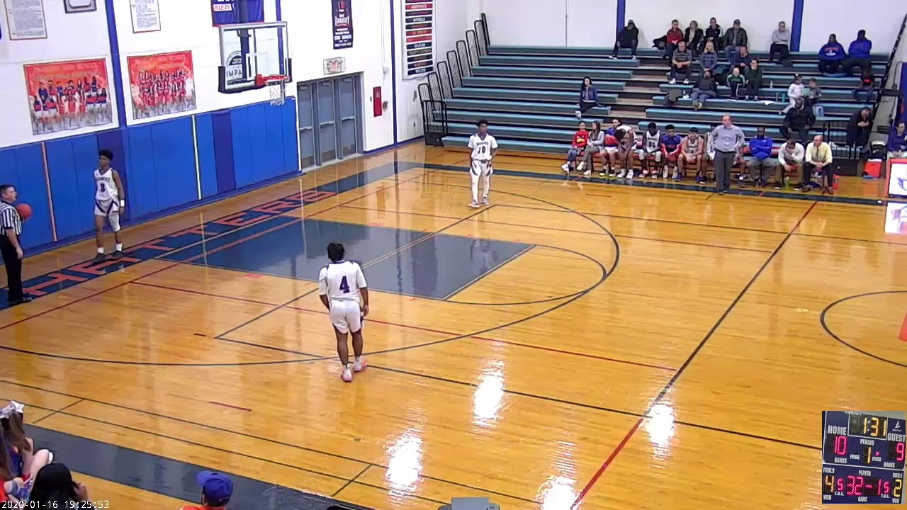 Danbury Boys Basketball vs Westhill High School