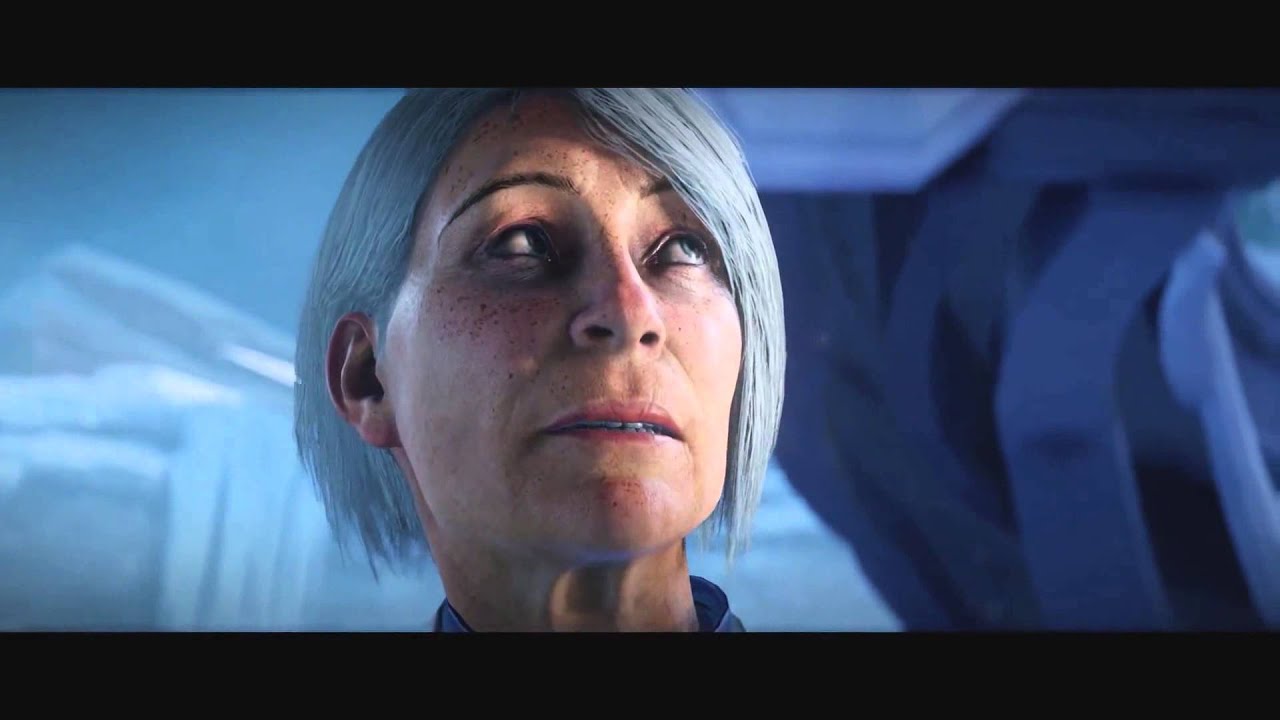 Halo 5 Guardians - Spartan Locke mata a Jul 'Mdama ( Líder covenant )