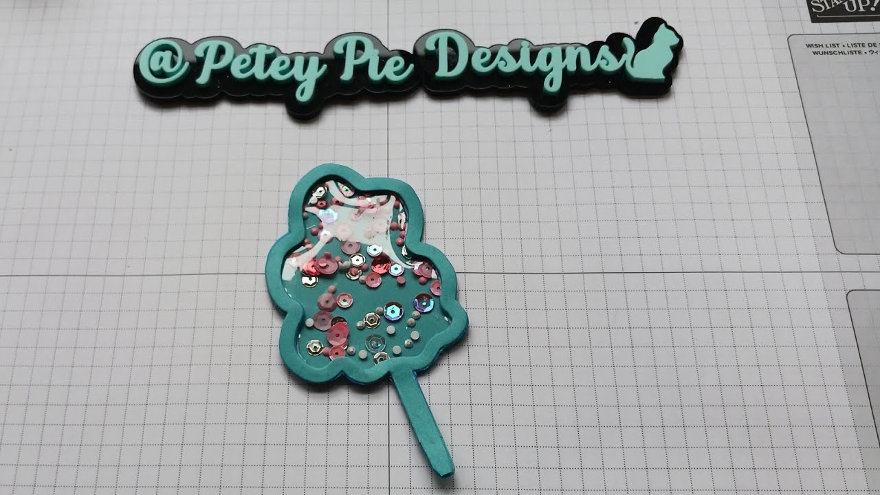 Cotton Candy Shaker #letsdodiecuttingmonday Hosted By @TreeCraftOn @CathysCreativeKraftsandMore