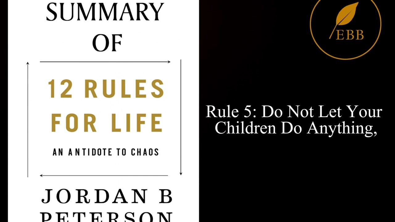12 Rules for Life by Jordan Peterson | 10–15 Minute Summary for Growth & Discipline
