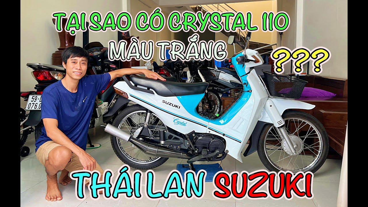 VÌ SAO SUZUKI CRYSTAL CÓ MÀU TRẮNG XANH ÍT THẤY , BÔ THÁI 1994 NỔ TIẾNG THẾ NÀO / HUỲNH NINH