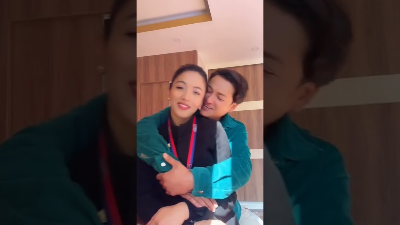 Salon basnet with his wife Karishma Kc 😍😍😍@Deepakboharaofficial
