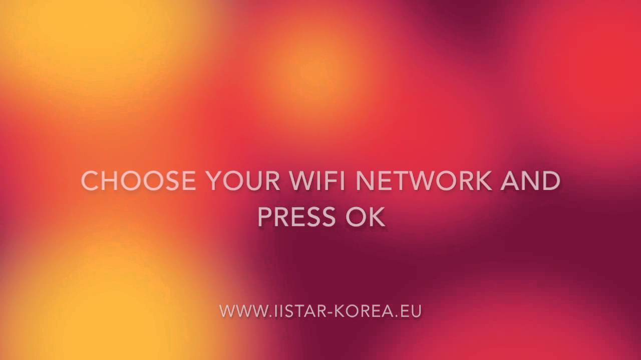 How connect the Istar with WiFi?