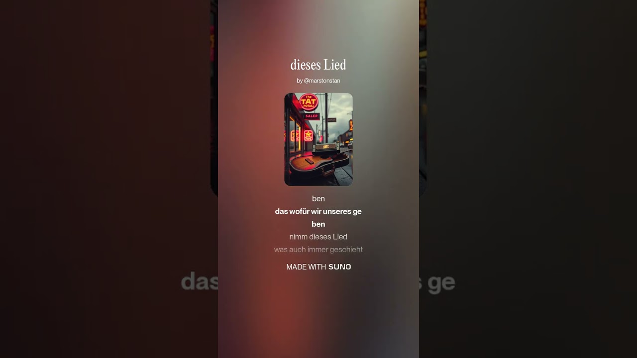 dieses Lied