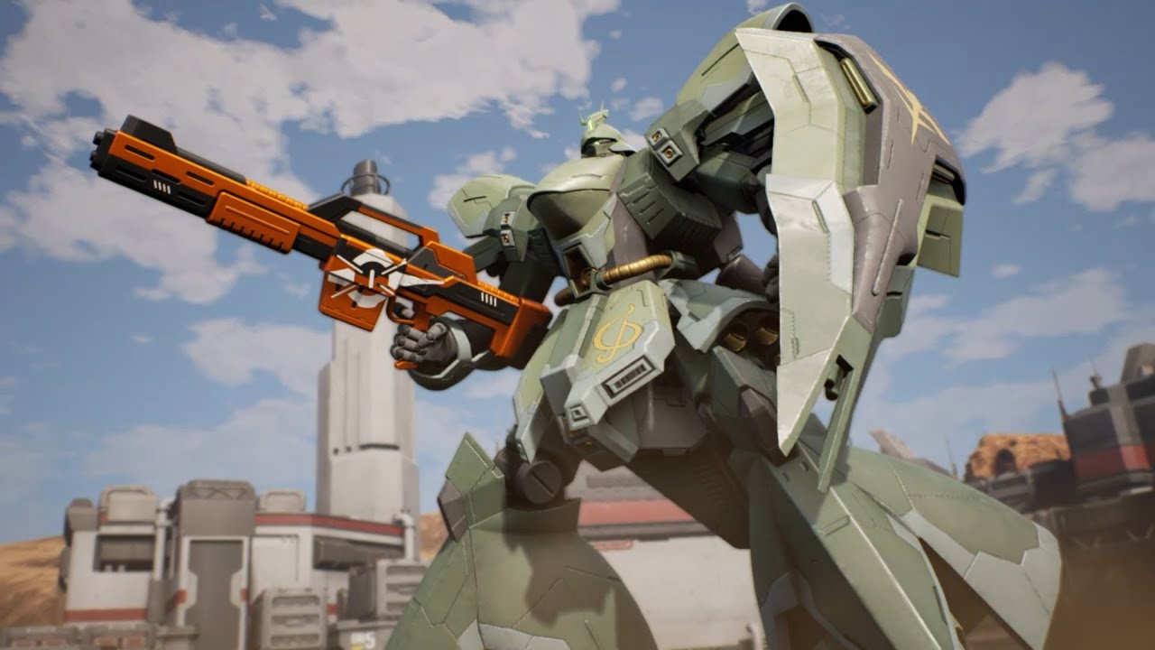 Gundam Evolution / PlayStation 4 / Season 4 / Casual Match - Sazabi on Thermal Plant Domination Map