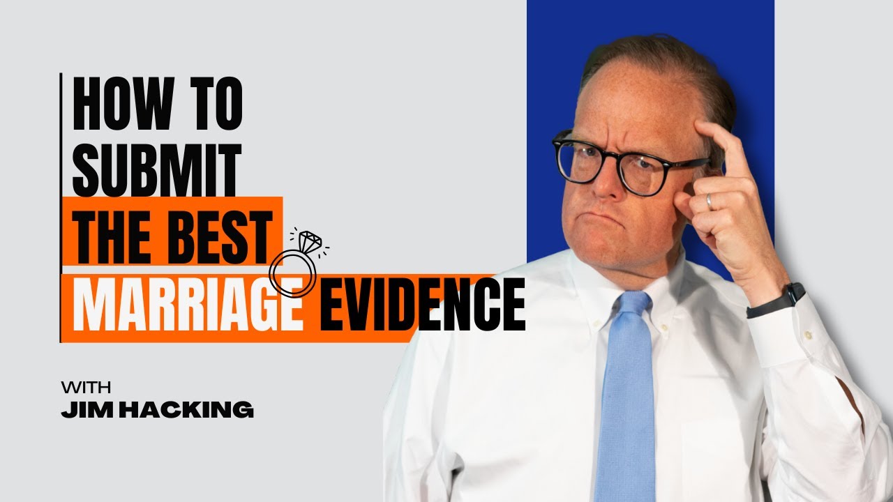 How to Submit the Best Marriage Evidence? 💍