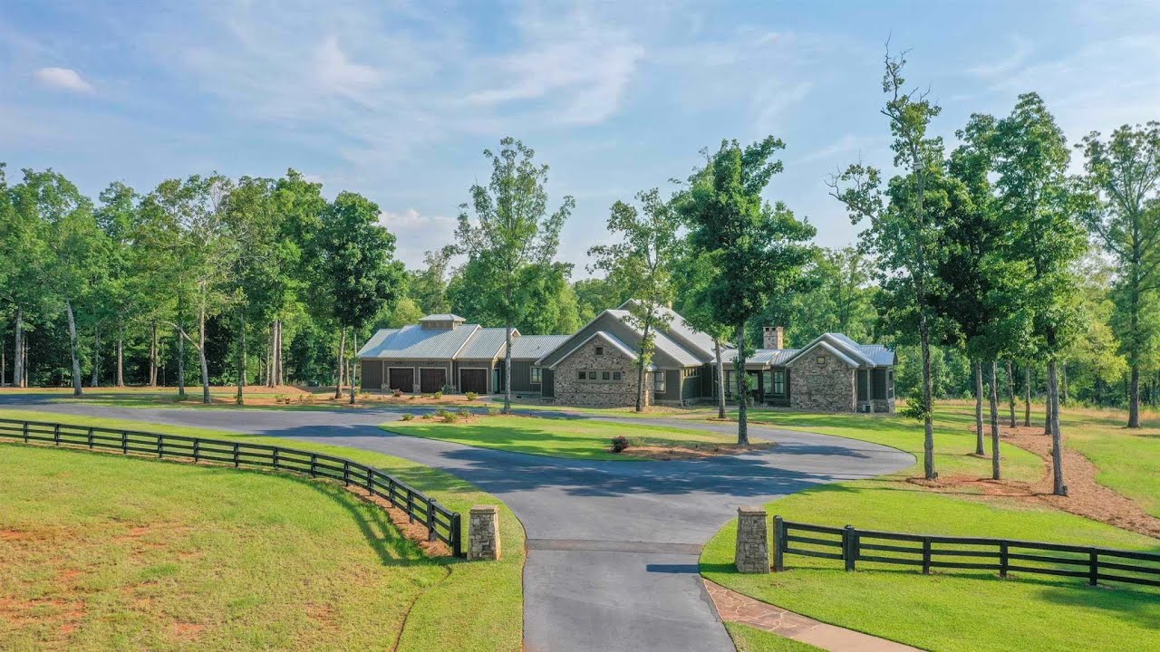 Lake Oconee Hunting Lodge for Sale at 190 Harmony Road