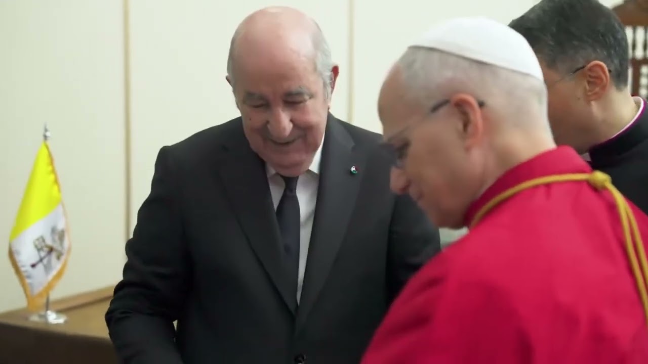 Visite du pape en Alg&eacute;rie : la Pr&eacute;sidence d&eacute;voile de nouvelles images
