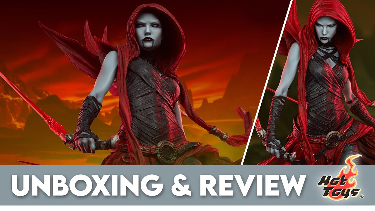 Sideshow Asaaj Ventress Mythos Statue Unboxing