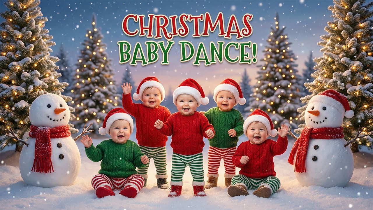 Jingle Bells & Holiday Cheer | Baby Dance Christmas Song 2026 | Smiley Music