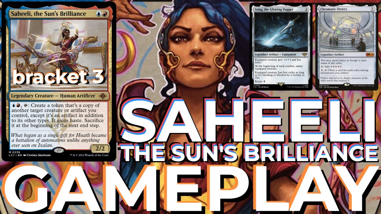 STING OP! 🗡️ SAHEELI THE SUN'S BRILLIANCE EDH Gameplay vs Cloud, Appa, Tor Wauki MTG Deck Tech Guide